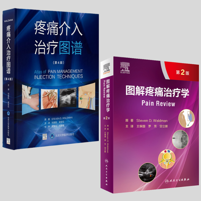 【圖解疼痛治療學】+【疼痛介入治療圖譜】