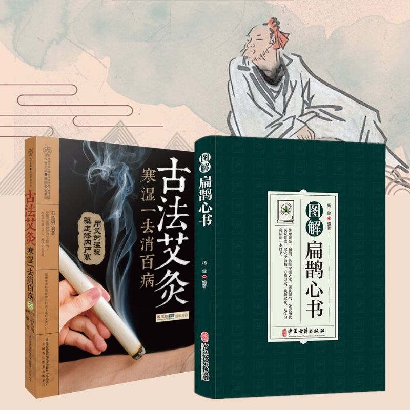 《古法艾灸》+《圖解扁鵲心書》 【2冊】