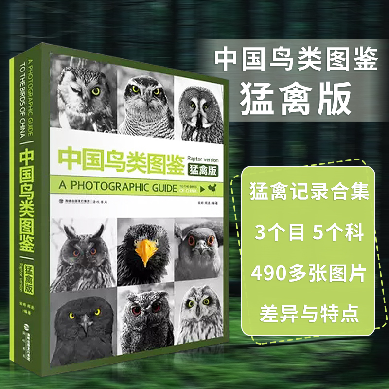 【中國鳥類圖鑒】（猛禽版）