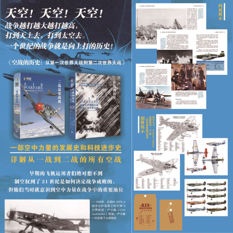【空戰的歷史】（附贈二*最强戰機）