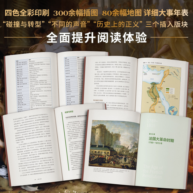 西方通史巨著：【碰撞與轉型】（西方世界3000年）