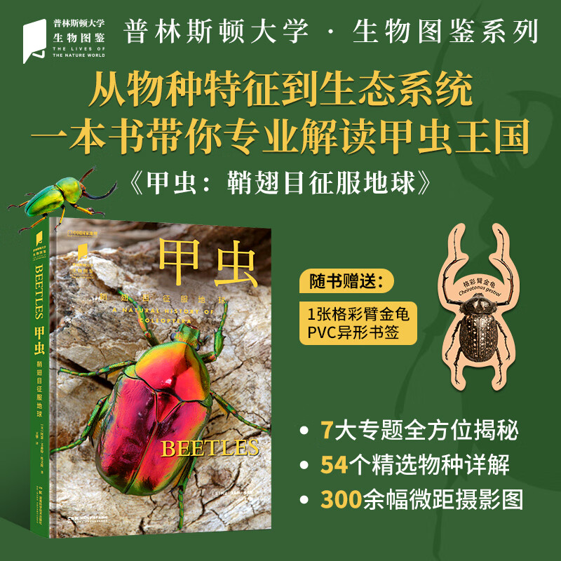 普林斯頓大學生物圖鑒：【飛蛾（被低估的鱗翅目）+甲蟲（鞘翅目征服地球）】