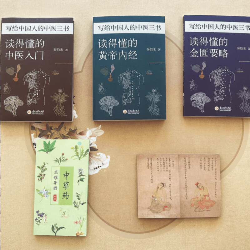 【中醫三卷】（贈導修真圖+中草圖）