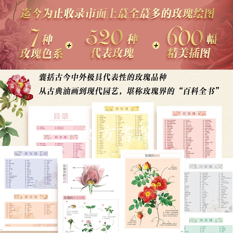 給優雅盛放浪漫生活的你【玫瑰全書】（禮盒典藏特裝刷邊版）
